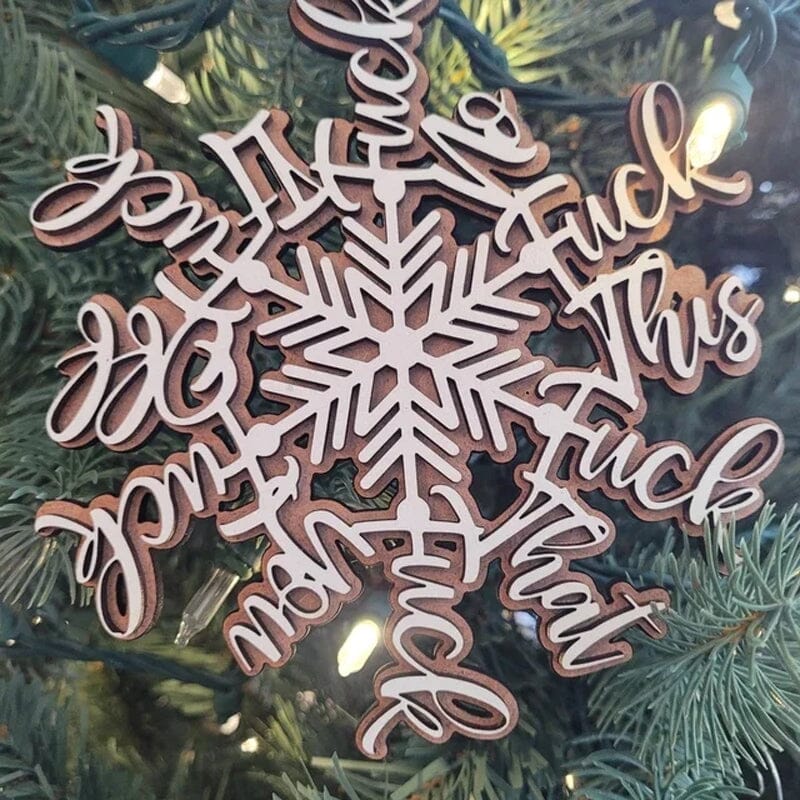 Funny Christmas Ornament | Perfect ornament for annual summary