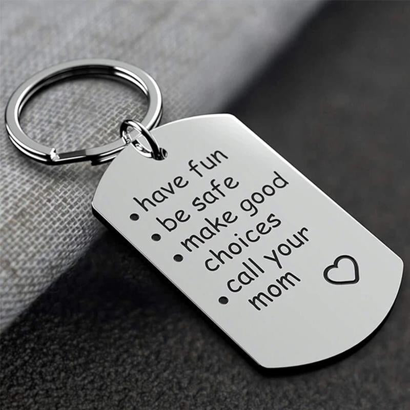 Gifts For Boys Girls Stainless Steel Keychain