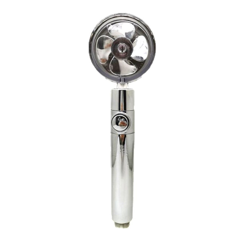 Water-saving 360 ° rotatable high pressure shower
