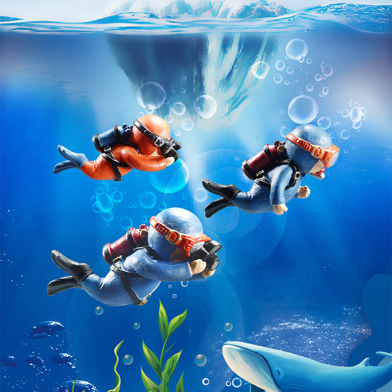 Lovely Diver Aquarium Fish Tank Decorations