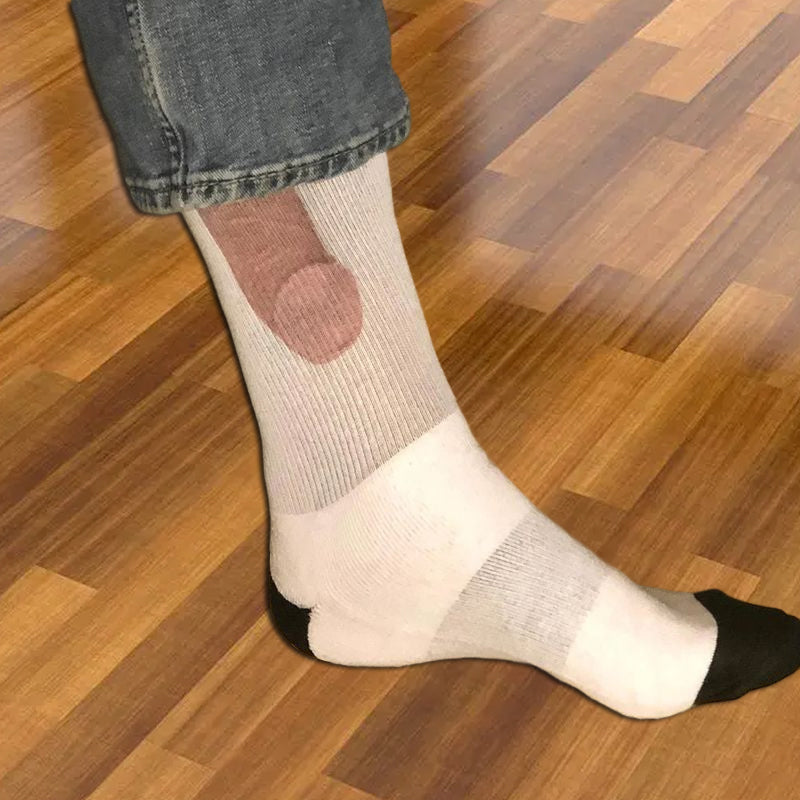 Show Off Funny Colorful Socks