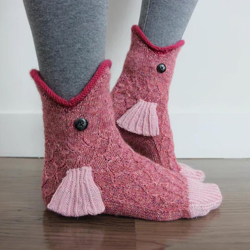 Animal Knitted Socks Unisex Novelty Winter Warm