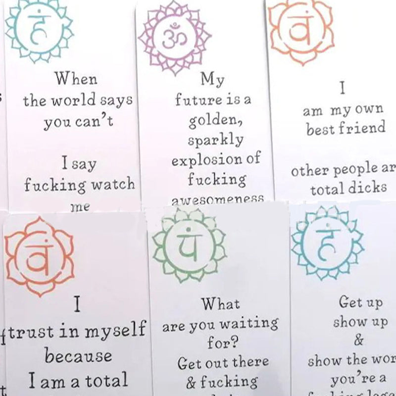 Sweary Affirmation Card Gift