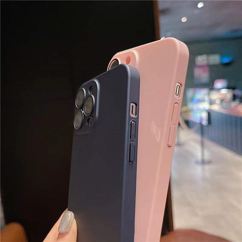 Tempered Glass Lens Protective Case for iPhone