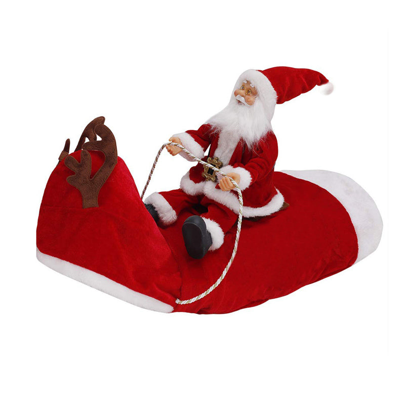 Santa Claus Riding Outfit For Pets